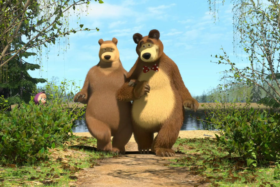 Клипарт Маша и Медведь Masha and the bear, Animation studio, Animation film