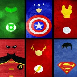 Пазл: Супергерои