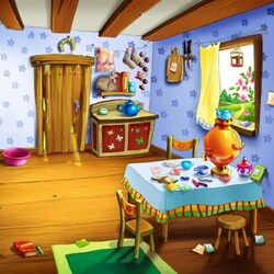 Пазл: Сиреневая комната