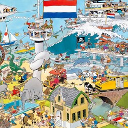 Пазл: На суше и на море