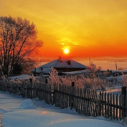 Пазл: Домик в деревне