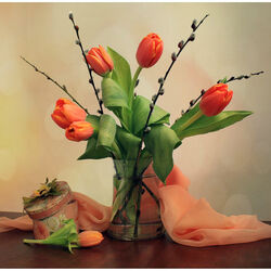 Пазл: Тюльпаны