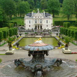 Пазл: Королевская усадьба Линдерхоф.Германия