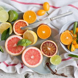 Пазл: Цитрусы