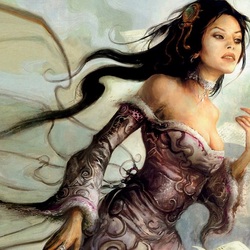 Пазл: Брюнетка