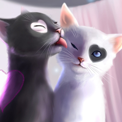 Пазл: Кошачья нежность