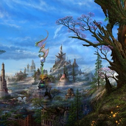 Пазл: Волшебный город