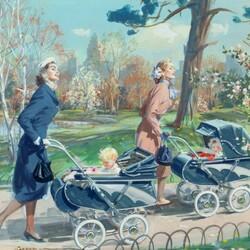 Пазл: Мамочки