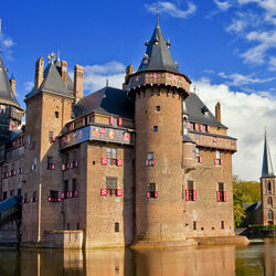 Пазл: Замок Де-Хаар