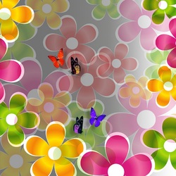 Пазл: Бабочки