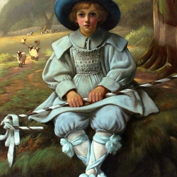 Пазл: Пастушка