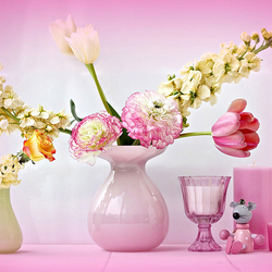 Пазл: Розовый