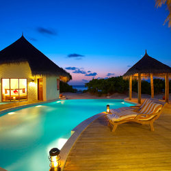 Пазл: Вечер у бассейна