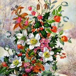 Пазл: Зимний букет