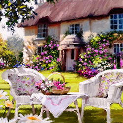 Пазл: В саду