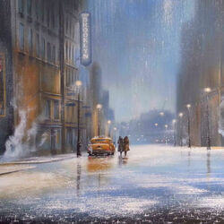 Пазл: И скрыл нас дождь