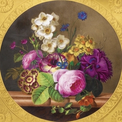 Пазл: Фарфоровая миниатюра