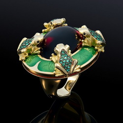 Пазл: Кольцо Лягушка