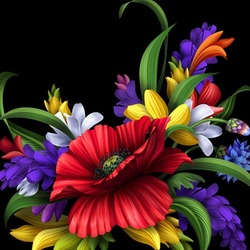 Пазл: Цветы