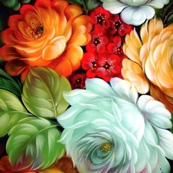 Пазл: Жостовский узор