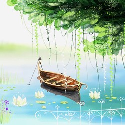 Пазл: Сказочная лодка