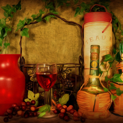 Пазл: Виноградное наслаждение