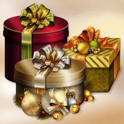 Пазл: Подарки