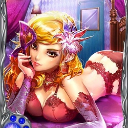 Пазл: Куртизанка