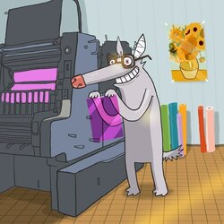 Пазл: Печатник