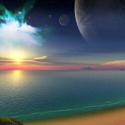 Пазл: Следы на песке