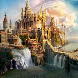 Пазл: Фантастический город