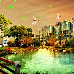 Пазл: У озера