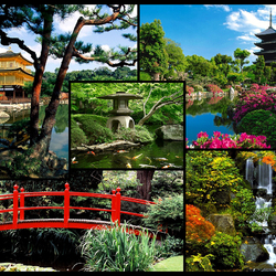 Пазл: Садовый коллаж