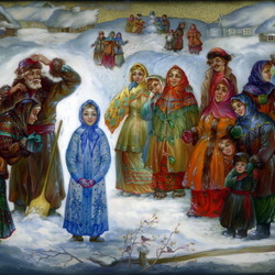 Пазл: Снегурочка