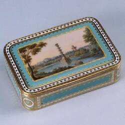 Пазл: Антикварная табакерка