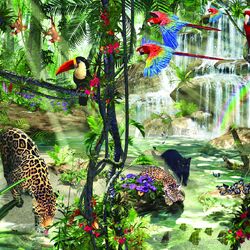 Пазл: Царство джунглей