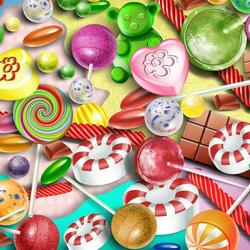 Пазл: Конфетки
