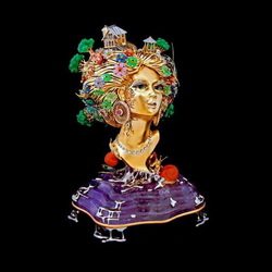 Пазл: Драгоценная статуэтка