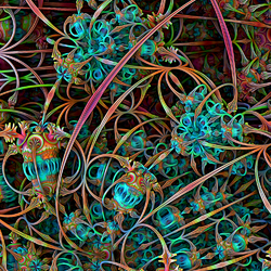 Пазл: Разноцветное плетение