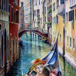 Пазл: По каналам Венеции