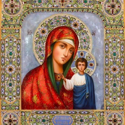 Пазл: Икона Божьей Матери «Казанская»