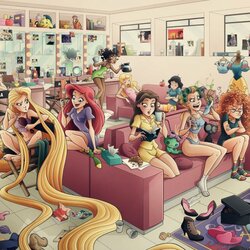 Пазл: Принцессы