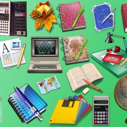Пазл: Школьные принадлежности