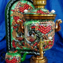 Пазл: Расписной самовар