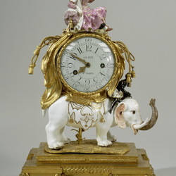 Пазл: Каминные часы