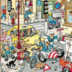 Пазл: Затор на дороге