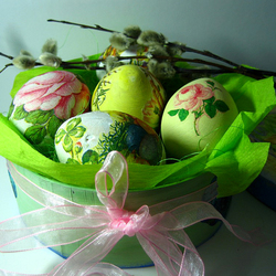 Пазл: Пасхальные яйца