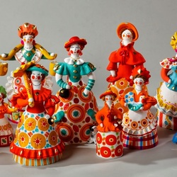 Пазл: Дымковская игрушка