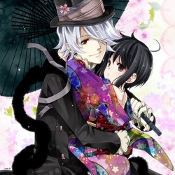 Пазл: Двое под зонтом