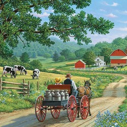 Пазл: В город